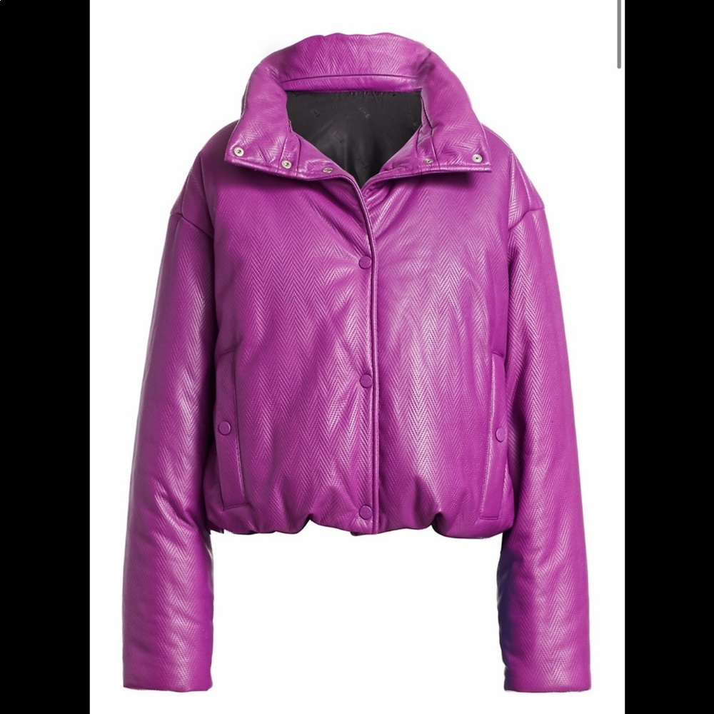 Artica-Arbox Perforated Chevron Puffer Jacket
